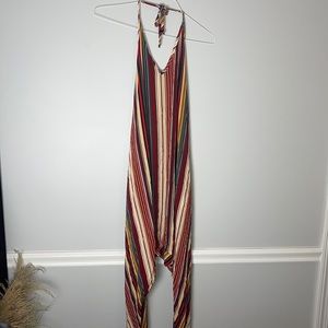 Striped Multicolor Jumpsuit